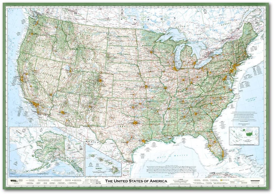 Estados UNIDOS mapa de calle