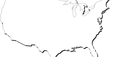 Estados UNIDOS mapa de esquema
