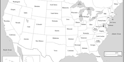 Mapa de los 50 Estados